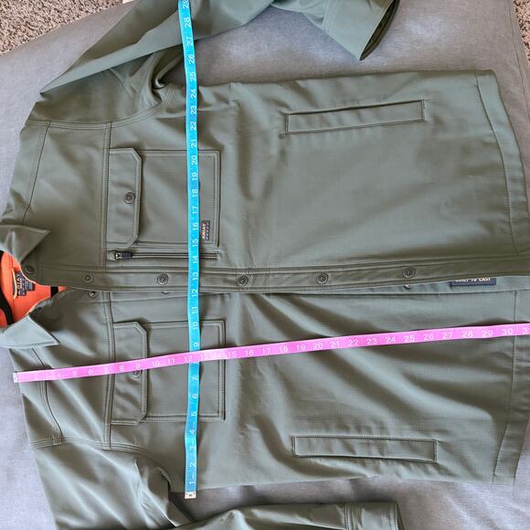 Ariat Men's Rebar DuraStretch Utility Softshell Shirt Jacket. GORPCORE Cowboy Lg - Picture 4 of 7